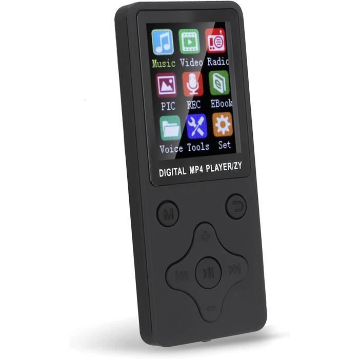 écran LCD 1.8 Pouces Lecteur MP3 Portable MYMAHDI - Écran LCD 1.8 - 64GB Supporté - 8h Autonomie - Pour Sport/Running Lecteur Audio Portable Longue Autonomie écran LCD 1.8 Pouces Lecteur MP3 Portable MYMAHDI - Écran LCD 1.8 - 64GB Supporté - 8h Autonomie - Pour Sport/Running Lecteur Audio Portable Longue Autonomie