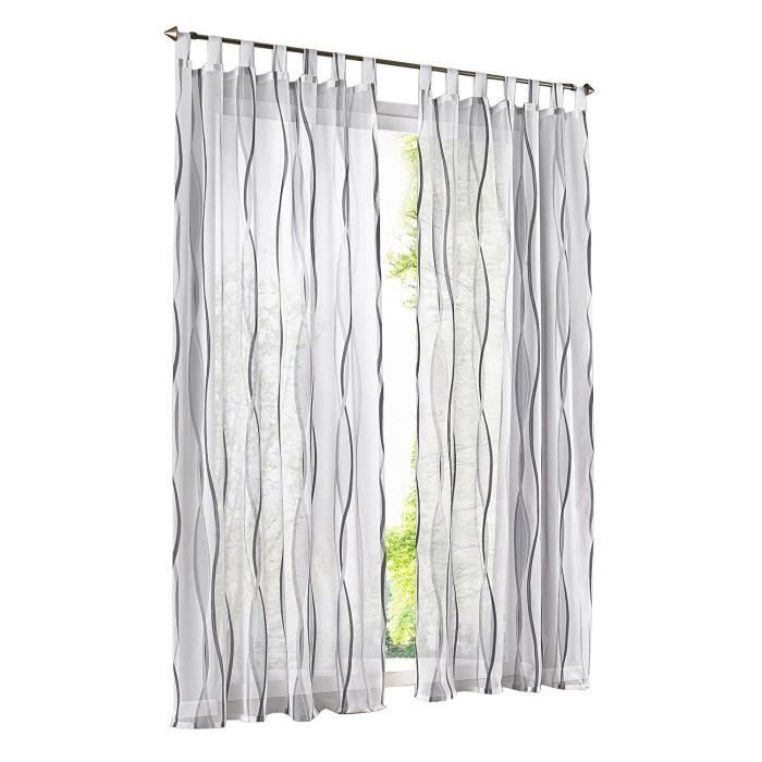 Rideaux A Oeillet Decoration De Fenetre Chambre Salle De Bain