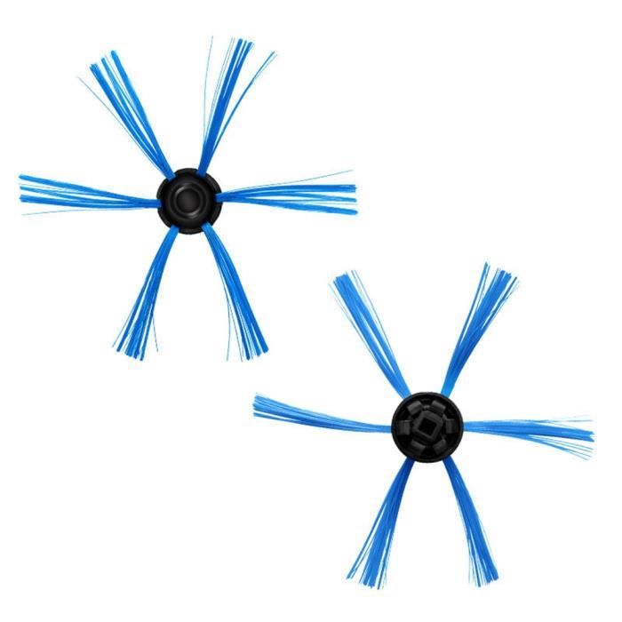 2 Spazzole Laterali A 6 Bracci Per Aspirapolvere Robot Philips &ndash; Compatibili Con FC8710, FC8772, FC8810, FC8830, FC8820