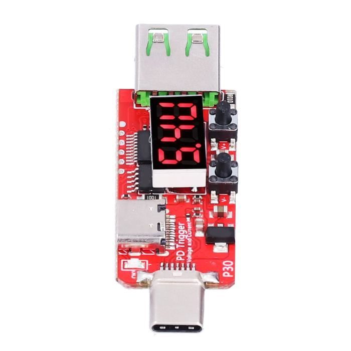 Lot De 5 Modules De Déclenchement USB-C PD/QC - Charge Rapide 5V/9V/12V/20V, Pour Projets électroniques