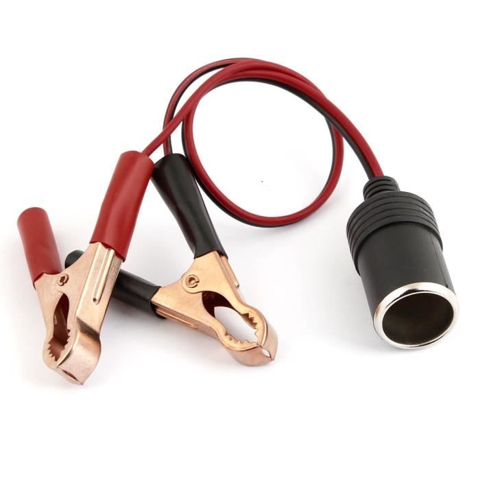 Prise Allume-Cigare 12V/24V Triple – Étanchéité Marine, Câble 1m, 3 Prises Avec Cache Caoutchouc Pour Voiture, Bateau, Moto