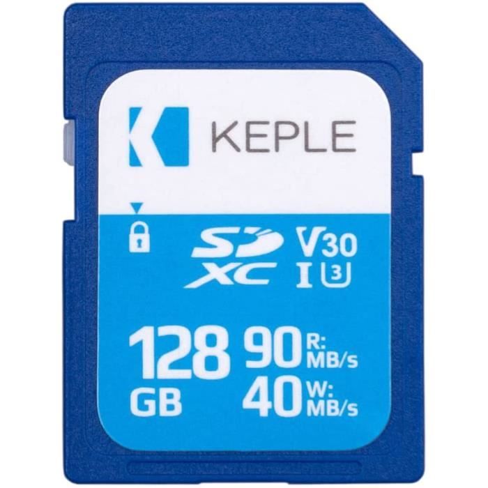 128GB SD Card Class 10 Memoire Carte for Nikon D3100, D3300, D3400