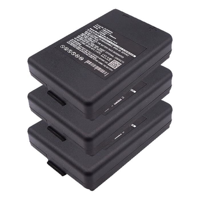 Battery Compatible With Unitech PA720 Barcode Scanner 3000mAh Li-Polymer - View #2