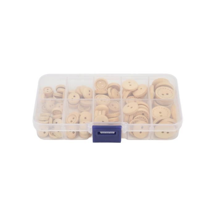 Lot De Boutons En Plastique Mixte - 100g, Diamètre 11 à 25 Mm, Doré | Pour Couture, Tricot, DIY, Décoration Enfant - 5