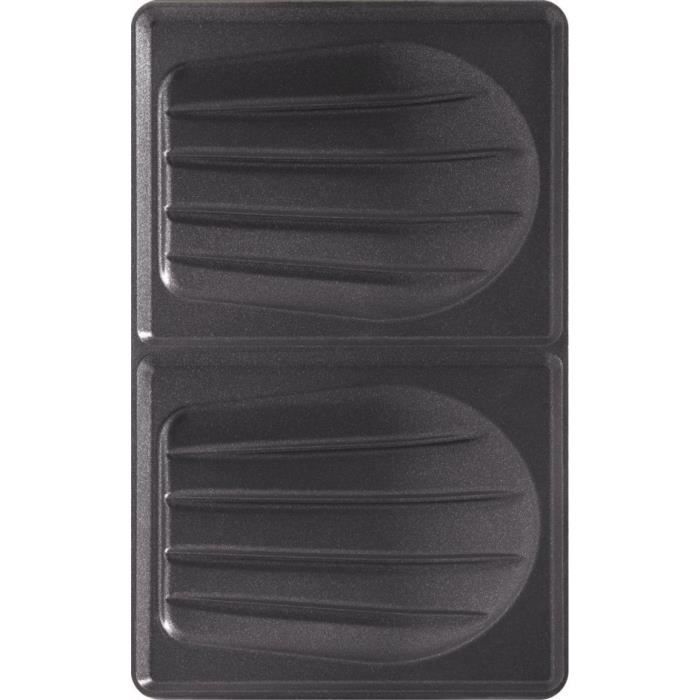 Tefal Accessoires Xa800112 Lot De 2 Plaques Croque Monsieur Snack