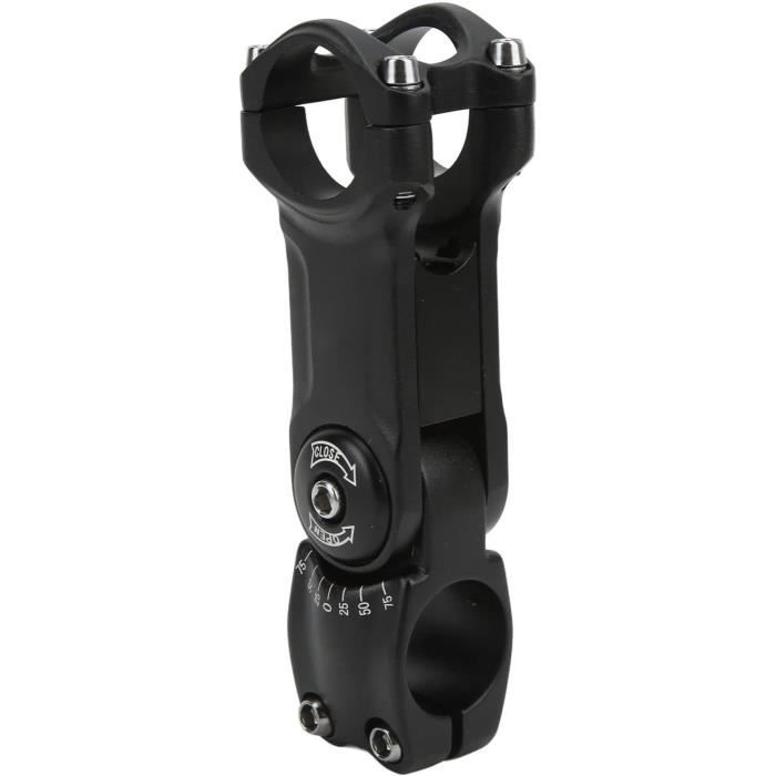 Lot de 2 rallonges de guidon de vélo réglables de 25,4 mm