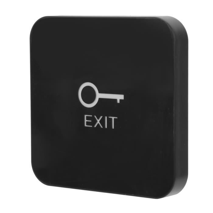 Interrupteur De Porte Tactile 80x25x32 Mm - 3A 36V, Sortie NO/NC/COM, Pour Contrôle D'Accès, Bureau, Magasin