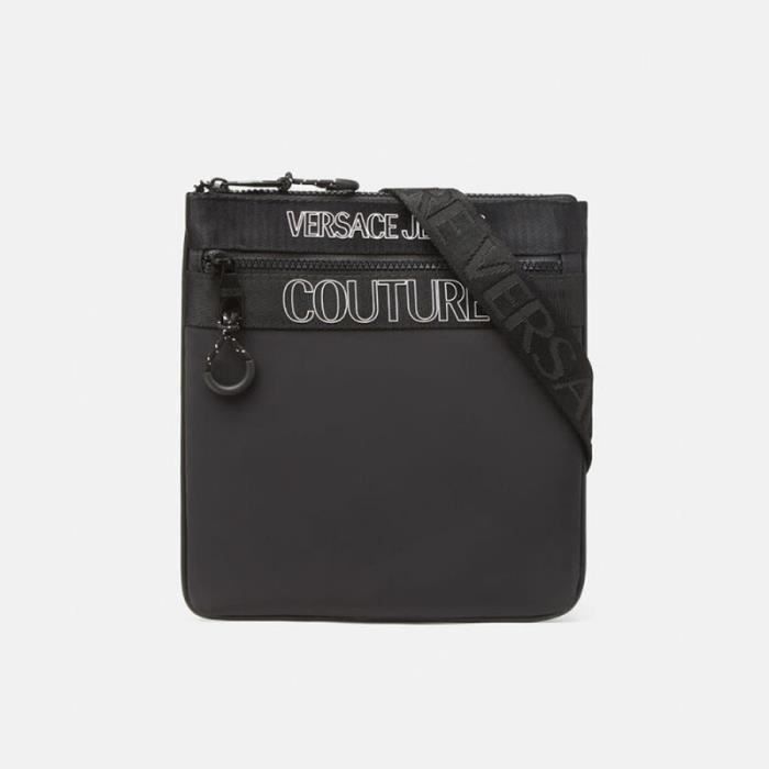 Sac à bandoulière Versace Jeans Couture E1YWABA5 Dis 5 Noir