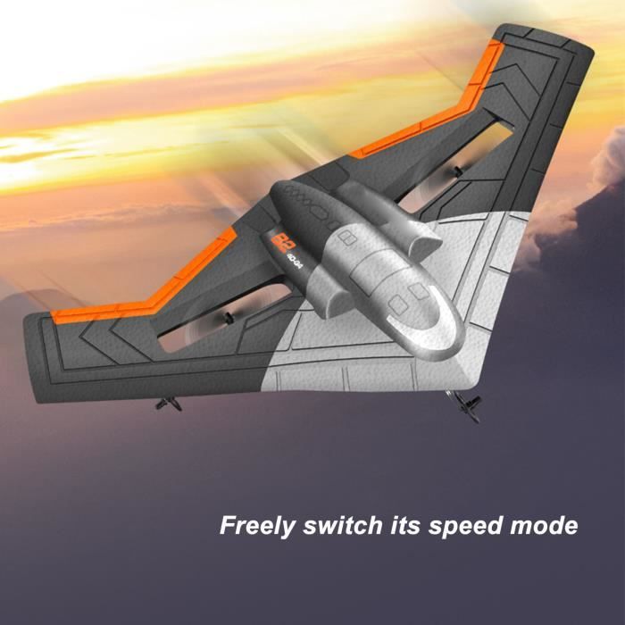 YOSOO Avion RC 2.4Ghz en EPP Plastique avec Télécommande LED pour
