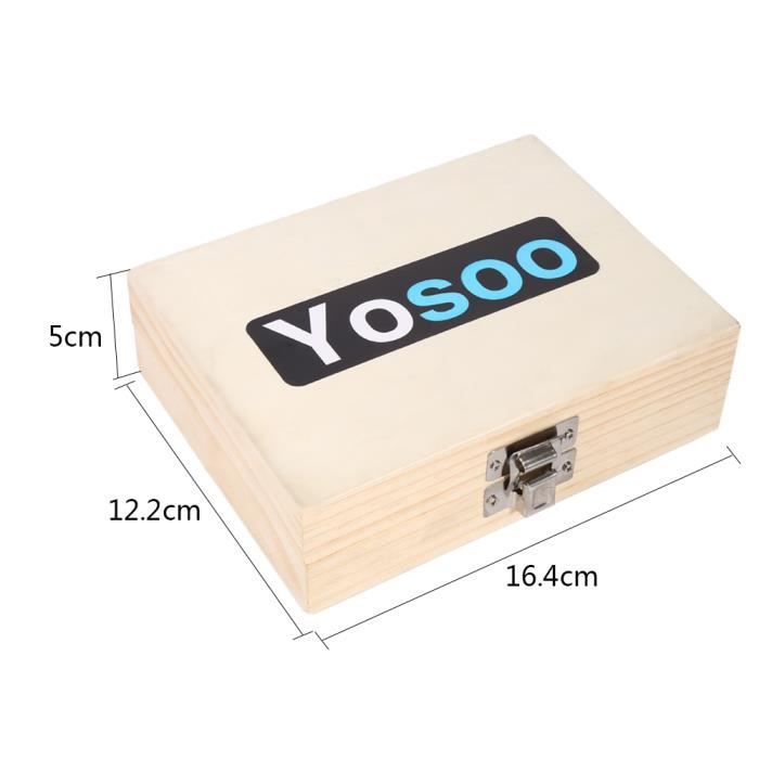 Coffret De Fraises à Bois D'occasion - Pour Perceuse Ou Outil Rotatif - Idéal Bricolage