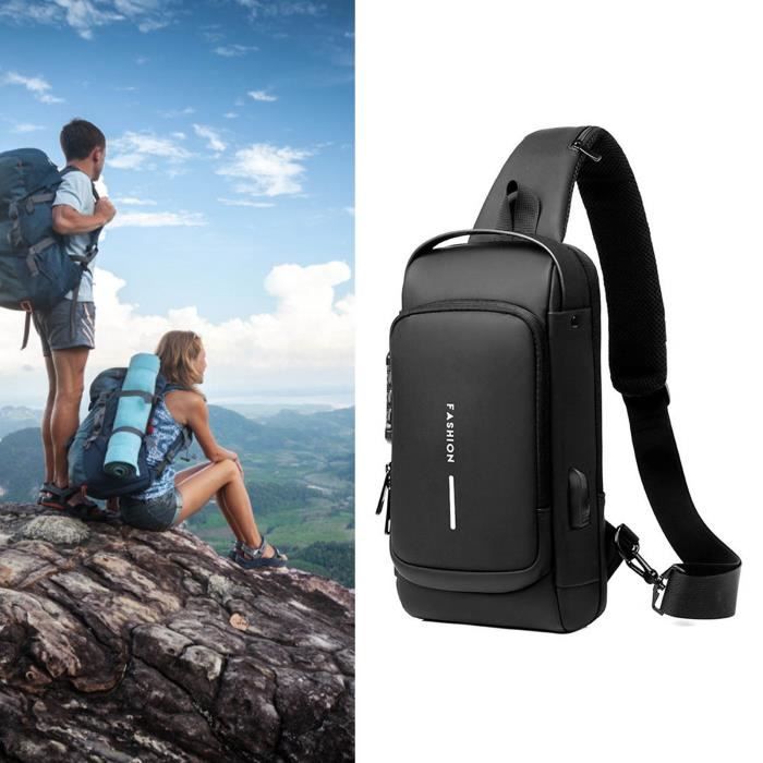 Sac Banane Antivol Voyage - Multi-poches Pour Homme/femme, Sport, Randonnée