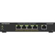 Switch Ethernet PoE 5 Ports - NETGEAR - GS305EP-1