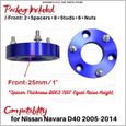 Avant 32MM - Kit de levage pour Nissan Navara D40 2005-2014, Entretoises de jambe de force, Système de suspen-1