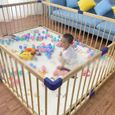 Baby Playpen, Grand Parc d'enfants pour Bébé Bébé, Sécurité Portable Baby Clôture Baby Fence Area Centre D'activité pour-1