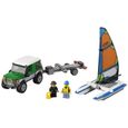 LEGO® City 60149 Le 4x4 avec Catamaran-1