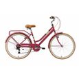 Vélo de ville BIKESTAR 26 pouces 7 vitesses Shimano pour femmes - Berry-1
