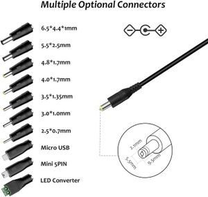 Adaptateur Secteur Universel 6V 500mA - Neuf, Pour Nombreux Appareils