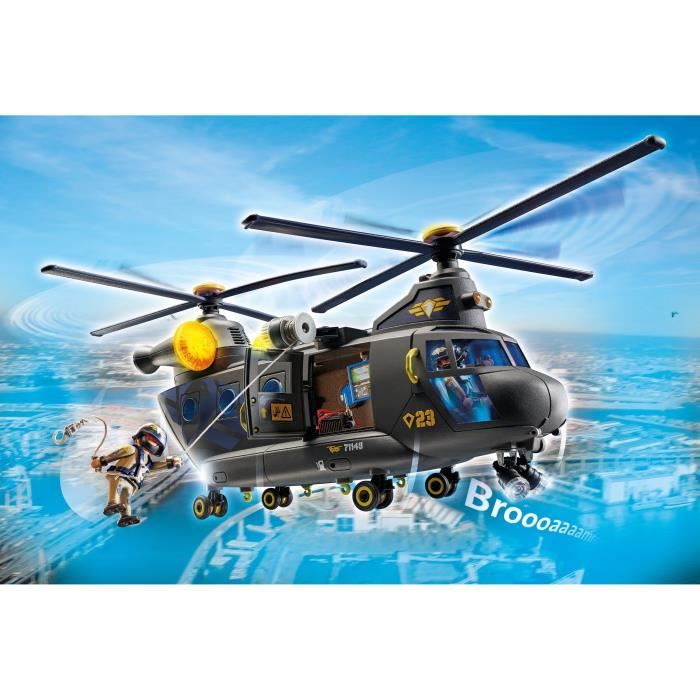 PLAYMOBIL 5542 Hélicoptère Bombardier D'eau - Cdiscount Jeux - Jouets