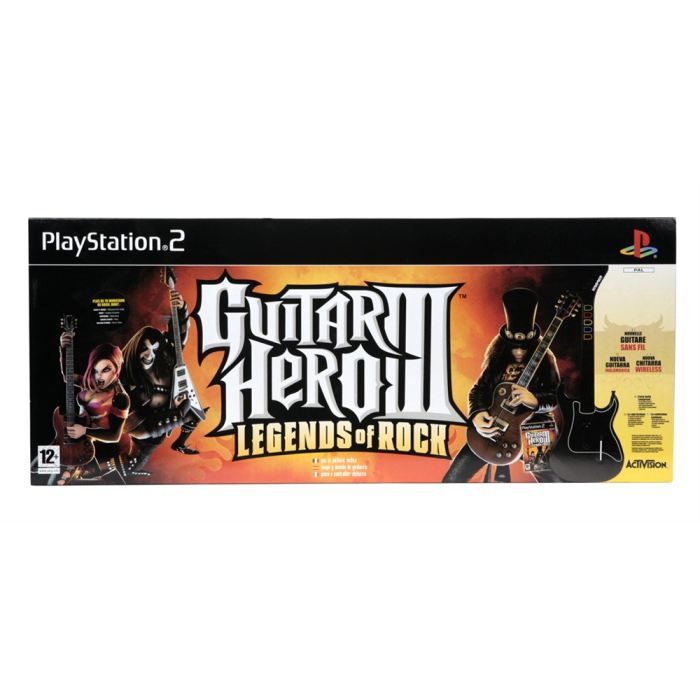 GUITAR HERO 3 Légendes du Rock (Guitare + Jeu) / J - Cdiscount