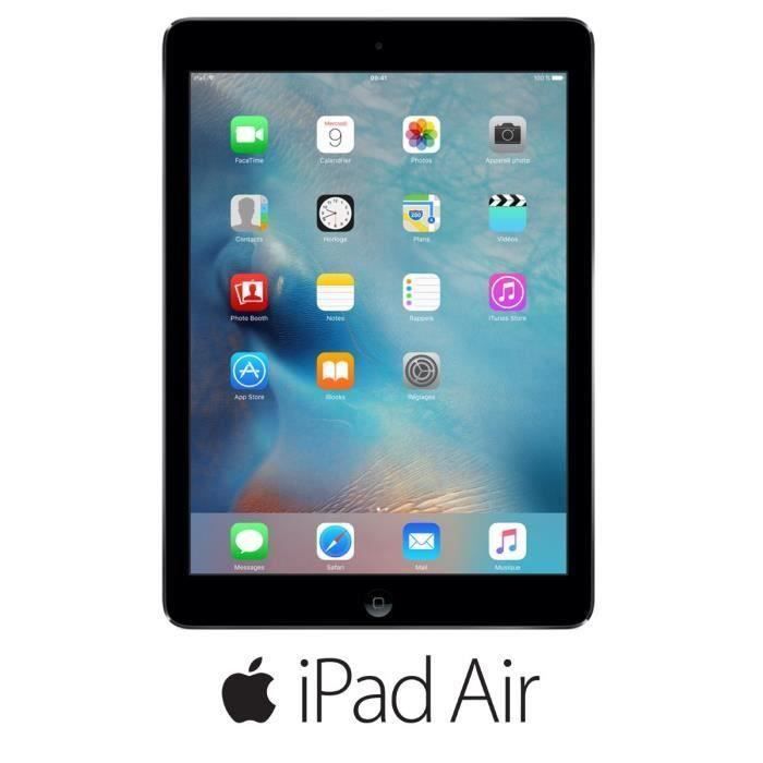 Apple iPad Air 16Go Wi-Fi Gris Sidéral -Très1