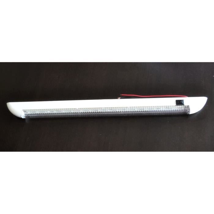 Lampe LED Rouge Intérieur Pour Véhicule – 18 LED, 24V, 400 Mm, Pour Camion, Van, Bus