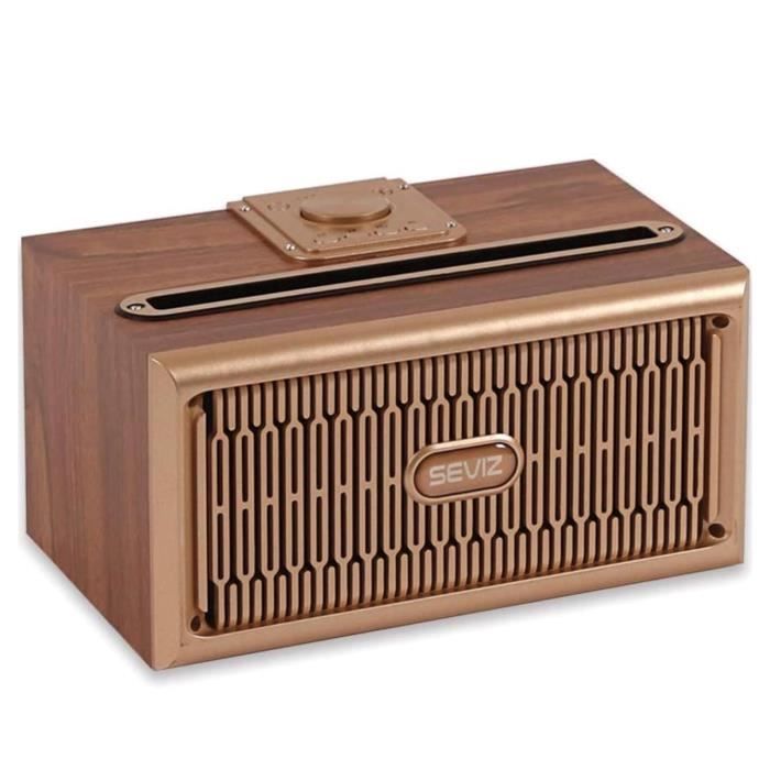 Radio Fm Rétro Radio Dab-Dab+-Fm Mini Haut-Parleur Bluetooth Petit Haut-Parleur Bluetooth En