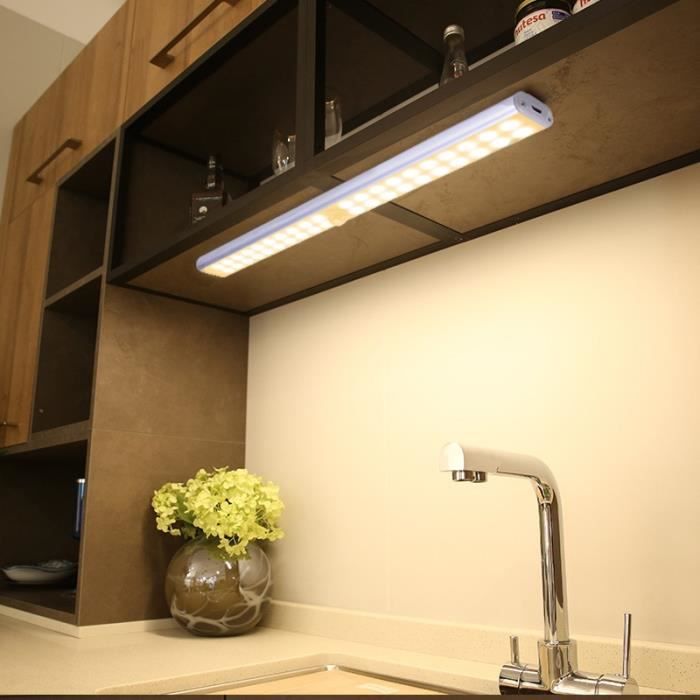 Réglette LED sous meuble 9W Cuisine atelier plan de travail Tube lumineux -  Cdiscount Bricolage