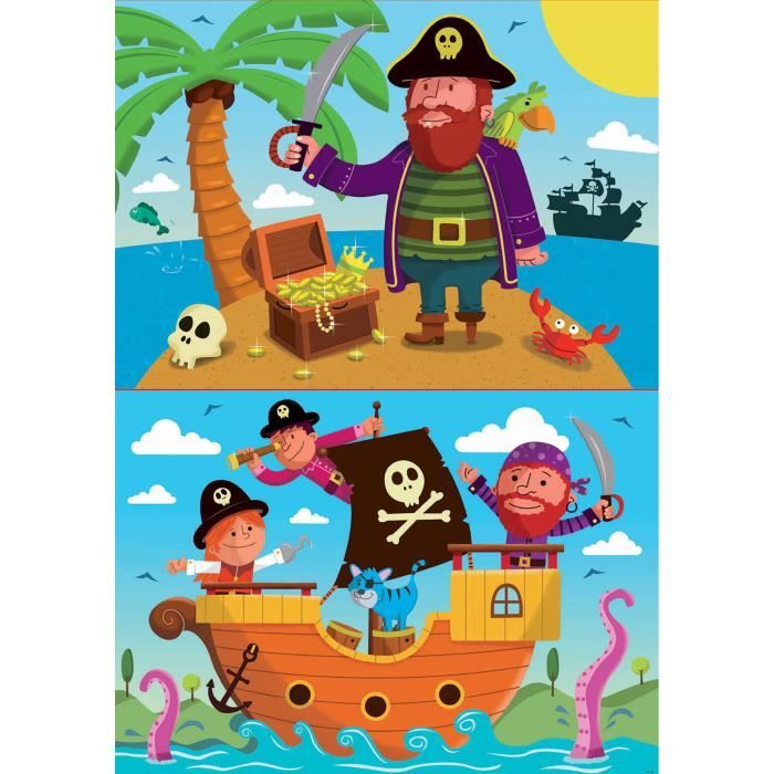 Djeco - Pirate Island - À partir de 4 ans - Cdiscount Jeux - Jouets