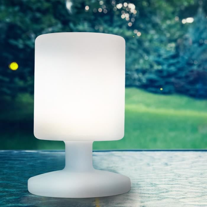 Lampe de table sans fil h25cm Couleur beige Lumisky