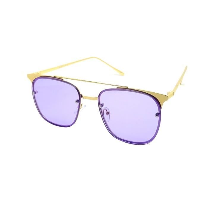 Lunettes De Soleil Femme/ Homme Vintage - Protection UV400, Verres Polarisés - Style Rétro Pour Conduite, Voyage, Sport
