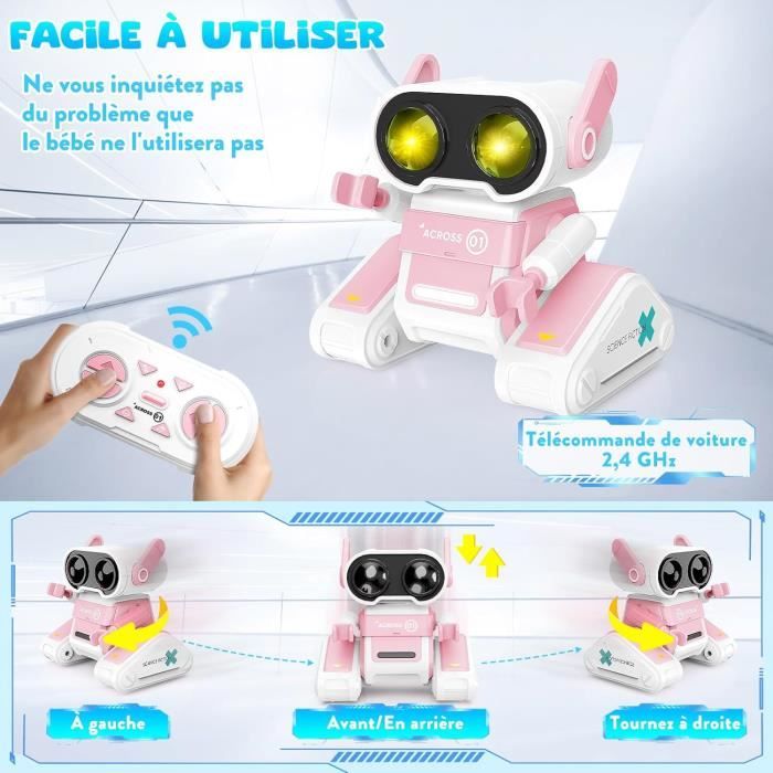 robot télécommandé enfants gestuel fonctions