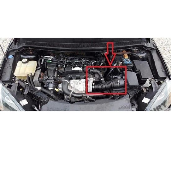 Tuyau Admission Air Turbo Pour Ford C-Max / Focus II 1.6 TDCi 2004-2012 - Référence 3M5Q9351EB - Longueur ~154mm