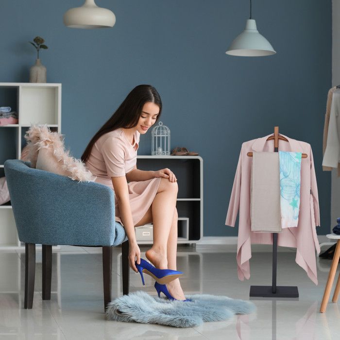 Valet De Chambre, Pour Vestes Et Pantalons, Acier, Non Fixe, H X L X P