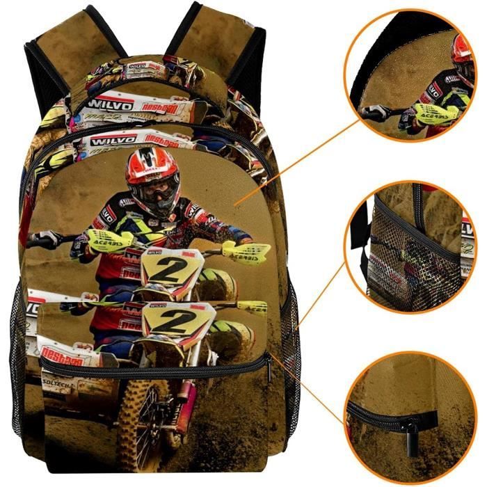 Cartable clearance moto cross