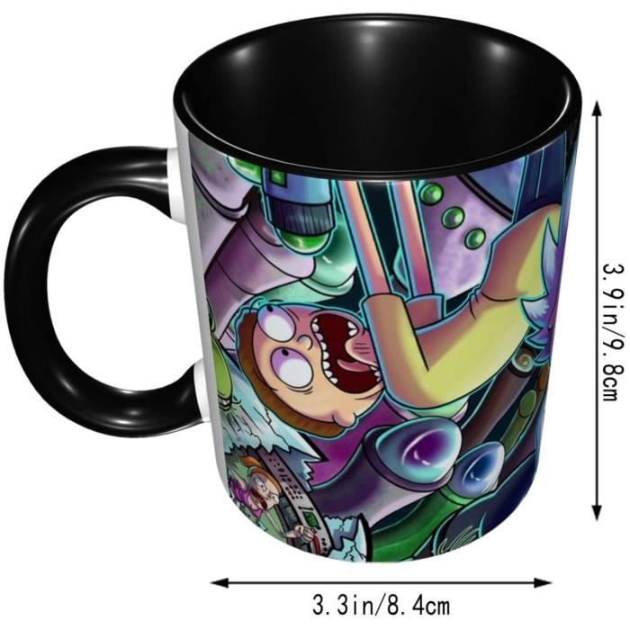 Tasse à café personnalisée Rick et Morty avec un nom personnalisable [90] Cdiscount