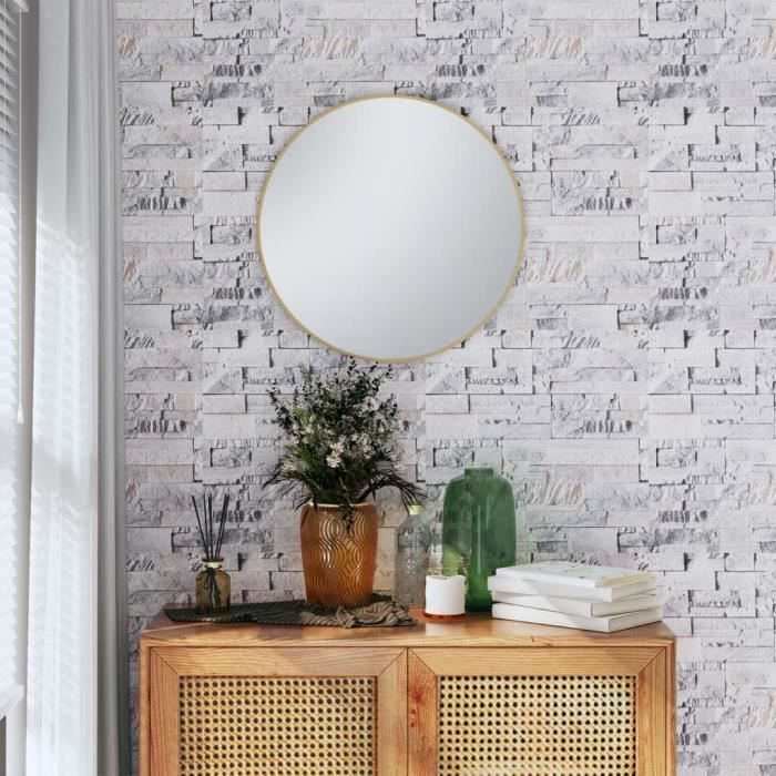 Papier Peint Photo Mural Muralo XXL – Effet Marbre Pierre – Autocollant Ou Intissé – 360 X 240 Cm – Déco Salon/Chambre