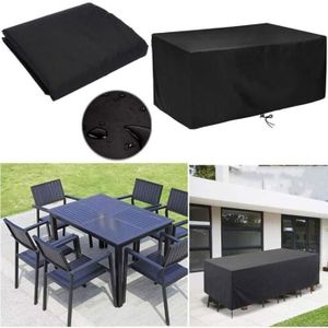 Jungda Housse De Table De Patio Pour Table D'extérieur Portable Keter Unity XL De 132,1 Cm, Housse Imperméable Avec Sangles Réglables Et Aérations