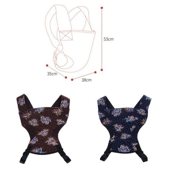 Porte Bebe Ergonomique Anti Dysplasie Portage Pour Enfant Bleu Fonce Cdiscount Puericulture Eveil Bebe
