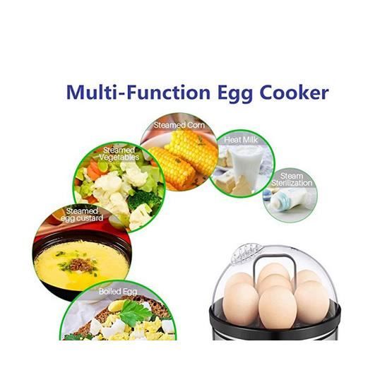 Cuiseur à œufs éléctrique, Chaudière à œufs pour 7 œufs- HT-EK7.5