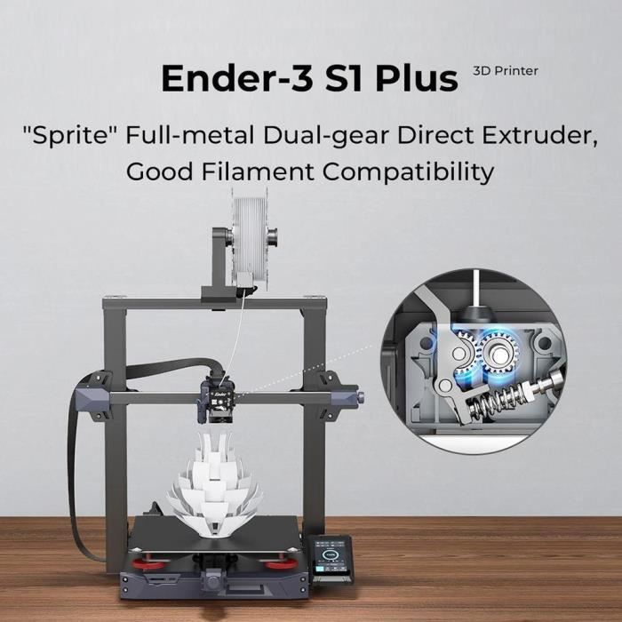 Imprimante 3D Creality Ender-3 S1 Pro, Sprite Full Metal