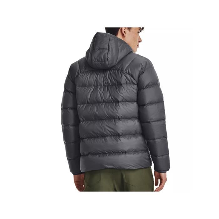 Doudoune de ski mixte Vans STORM ARMOUR DOWN 2.0 Anthracite Blanc Manches longues
