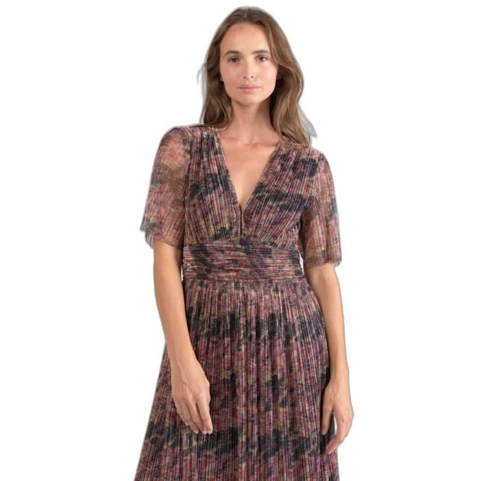 Le temps des outlet cerises robe longue