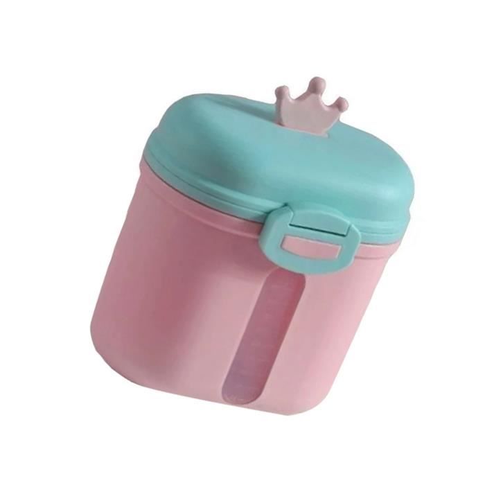 VGEBY Boîte de rangement pour lait en poudre bébé portable grande capacité  distributeur de formule avec cuillère pour bébé