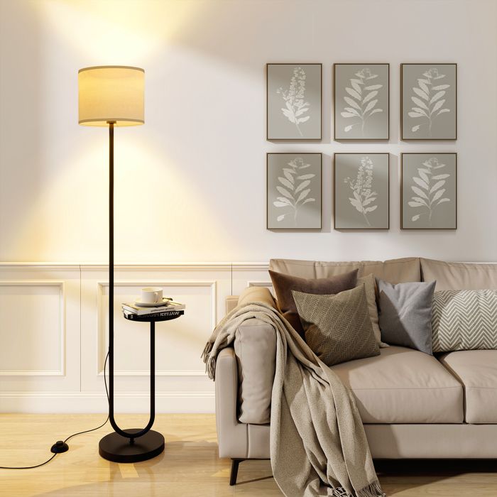 EDISHINE Lampadaire sur Pied Salon 165 cm, Lampadaire EDISHINE Lampadaire sur Pied Salon 165 cm, Lampadaire