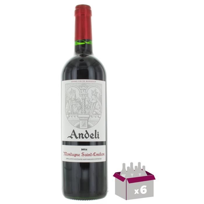 Andeli 2014 Montagne Saint-Emilion - Vin rouge de Bordeaux