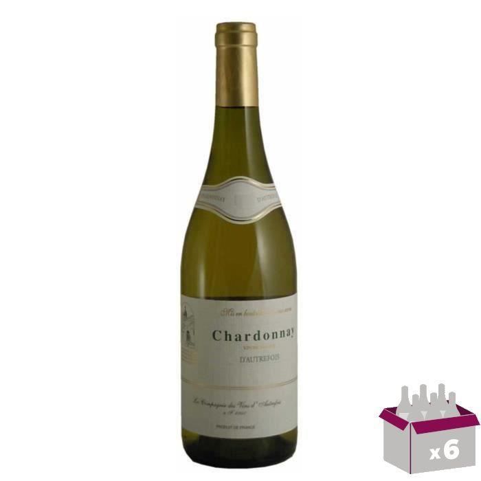 Chardonnay d'Autrefois 2016 Vin de France - Blanc x6