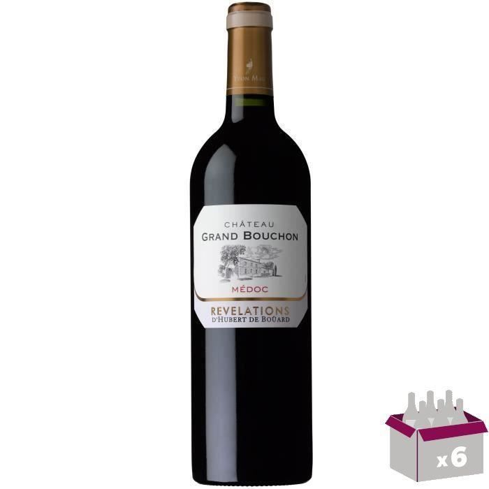 Château Grand Bouchon 2014 Médoc - Vin rouge de Bordeaux x6