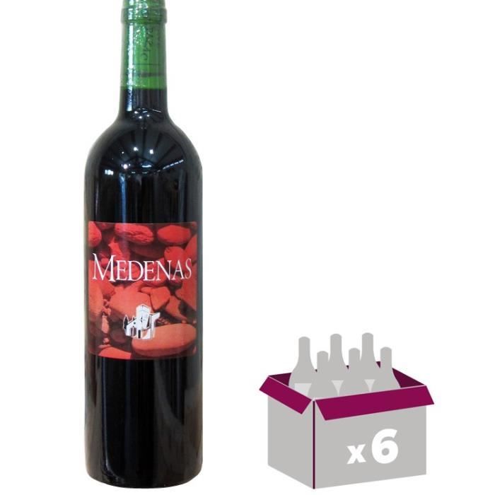 Cave de Pazac Medenas 2016 Côteaux du Pont du Gard- Vin rouge du Languedoc Roussillon