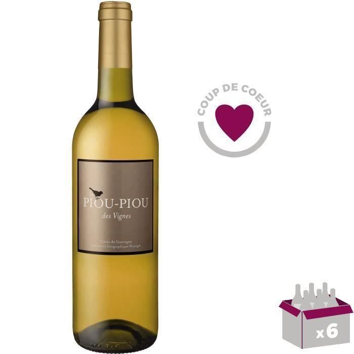 Piou Piou des Vignes Doux Côtes de Gascogne vin blanc
