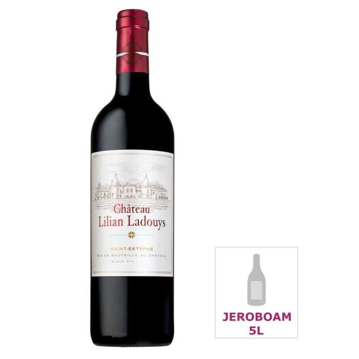 Jéroboam Château Lilian Ladouys 2014 Saint-Estèphe - Vin rouge de Bordeaux